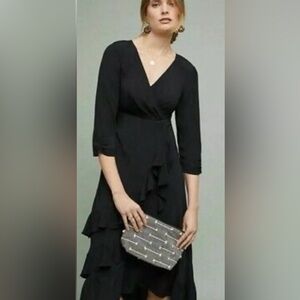 Maeve Anthropologie Black Dress - NEW